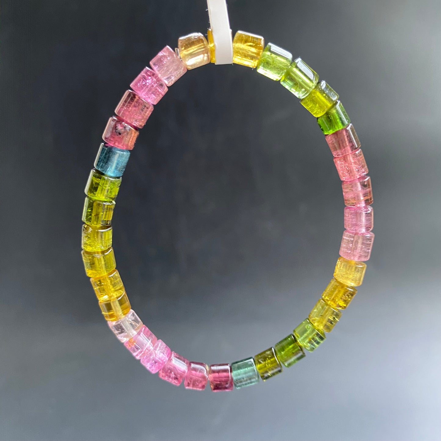 HANLE natural high quality tourmaline bracelet with certificate and box