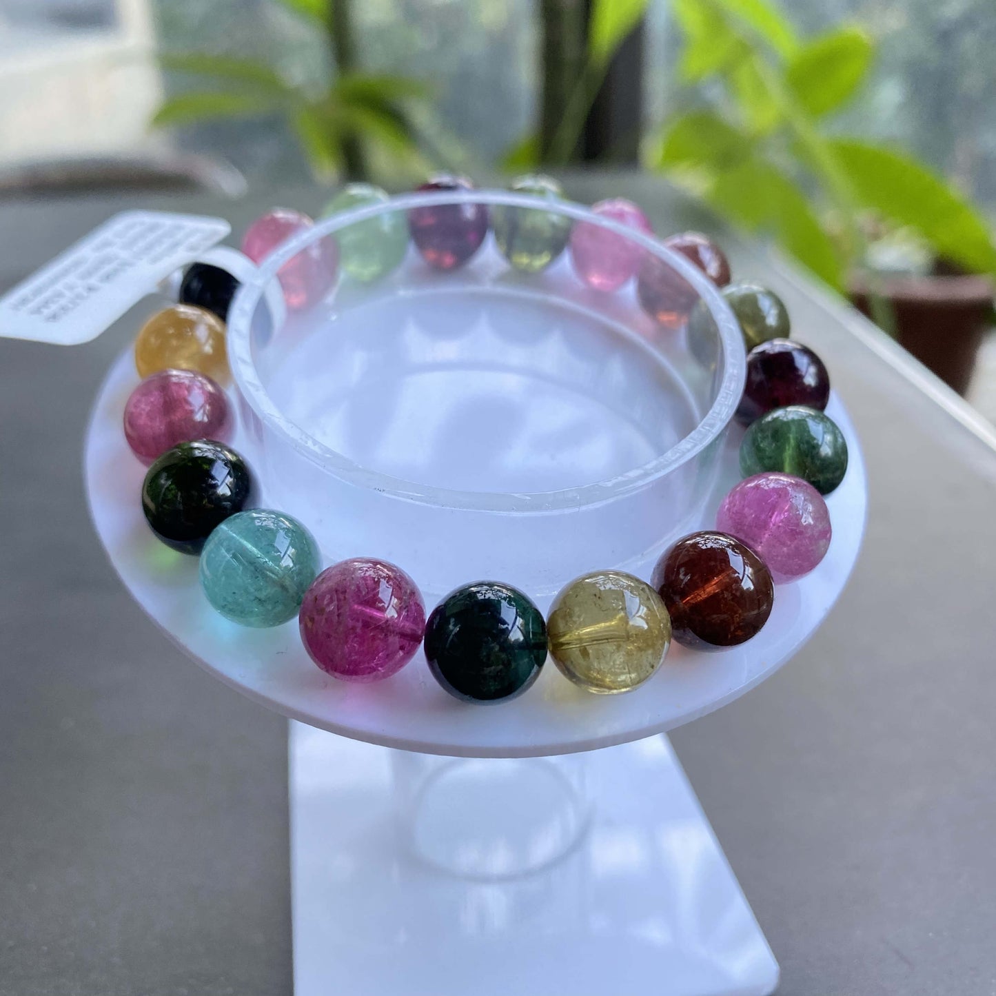 HANLE natural high quality tourmaline bracelet with certificate and box