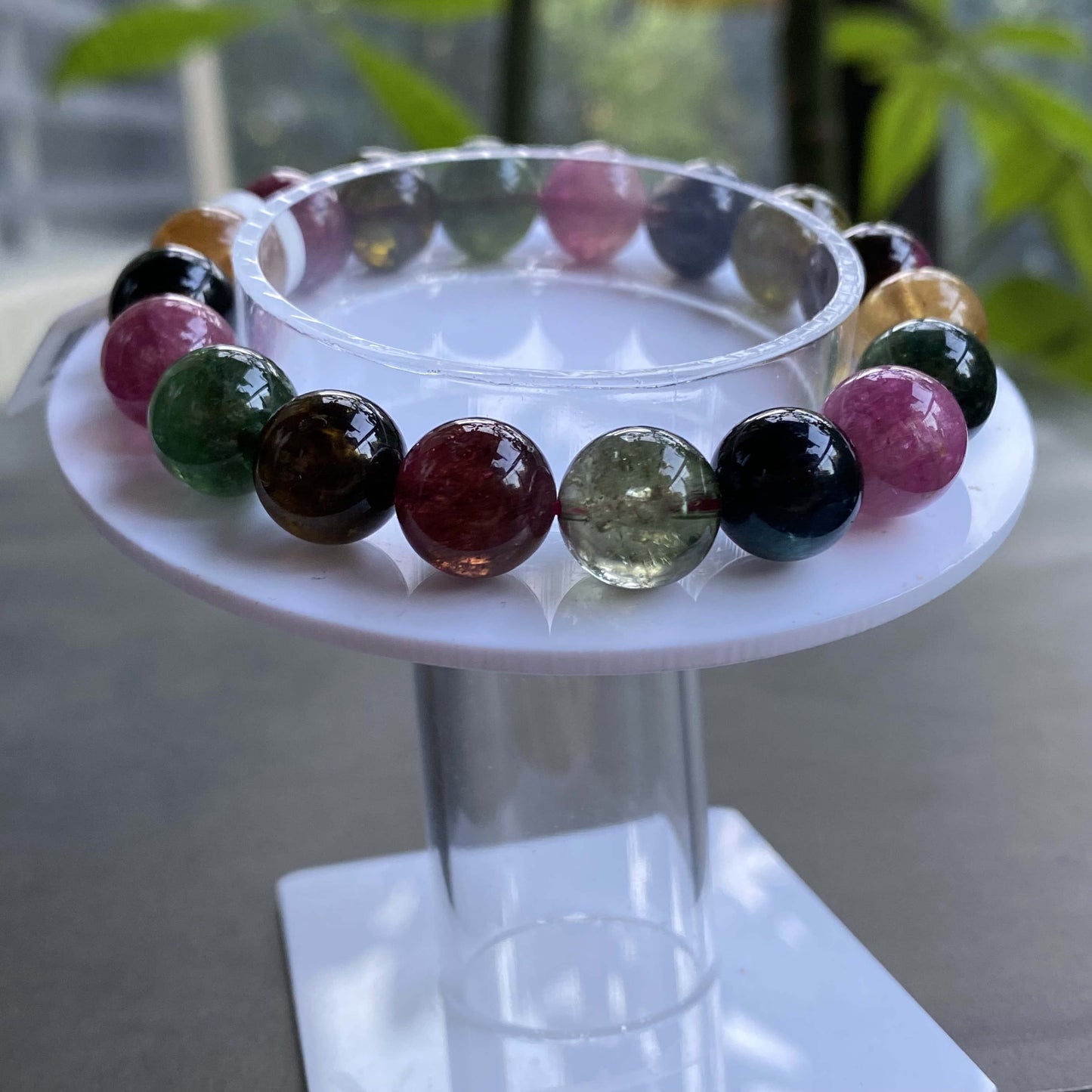 HANLE natural high quality tourmaline bracelet with certificate and box