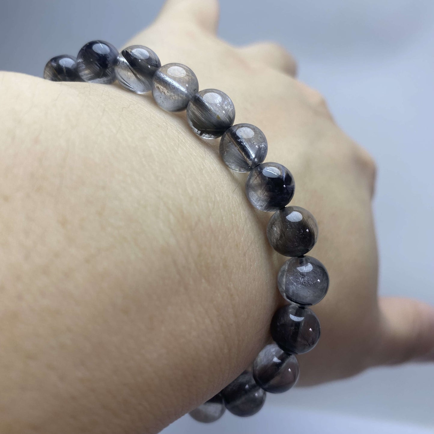 HANLE natural high quality brookite in quartz bracelet with certificate and box one of the synergy 12 stone
