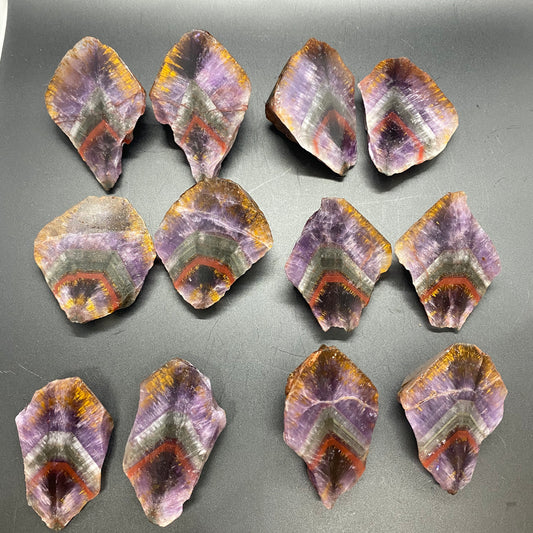 HANLE natural auralite 23 raw stone ornaments